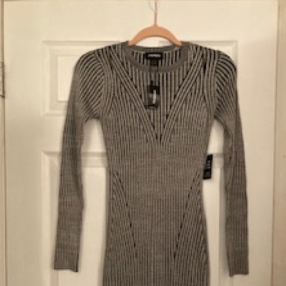 Express Bodycon Sweater Dress - Picture 2 of 3
